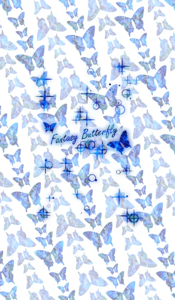[LINE着せ替え] Fantasy Butterflyの画像1