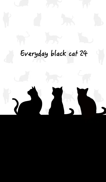 黒猫の日常24の着せ替えメイン画像