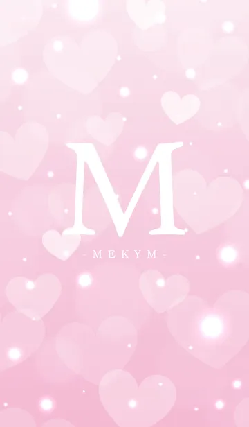 [LINE着せ替え] INITIAL HEART -M-の画像1