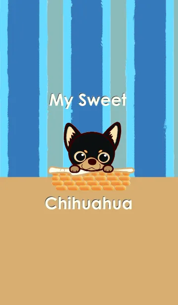 [LINE着せ替え] チワワの着せ替えの画像1