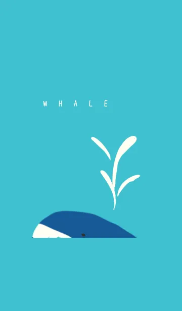 [LINE着せ替え] 海とクジラの画像1
