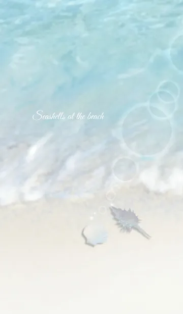 [LINE着せ替え] Seashells at the beachの画像1