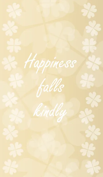 [LINE着せ替え] Happiness falls kindlyの画像1