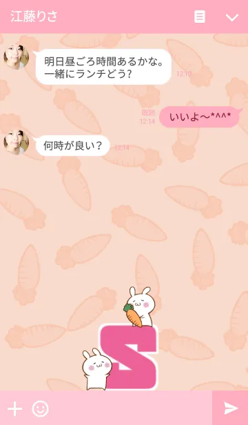 [LINE着せ替え] うさぎでSの画像3