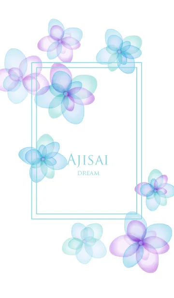 [LINE着せ替え] ajisai dreamの画像1