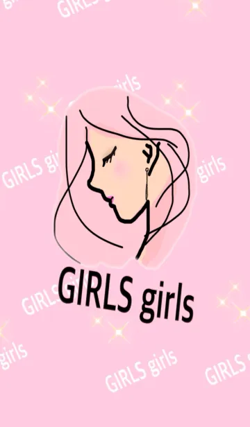 [LINE着せ替え] GIRLS girlsの画像1