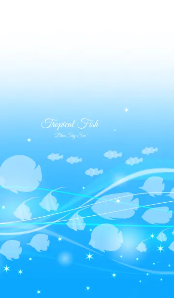 [LINE着せ替え] Tropical Fish ～Blue Sky Sea～の画像1