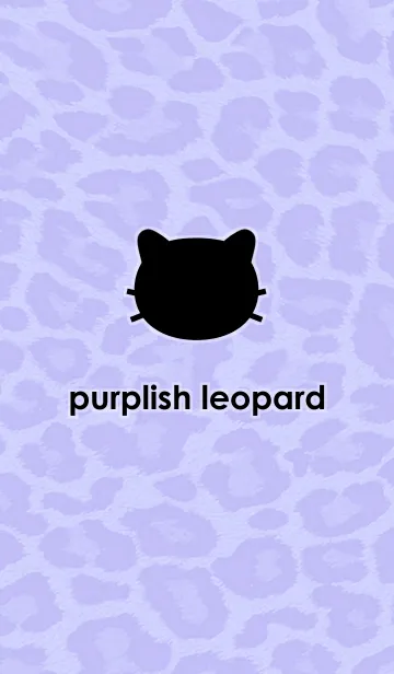 [LINE着せ替え] purplish leopardの画像1