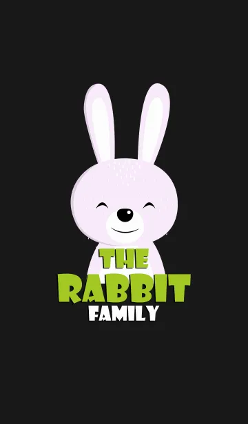 [LINE着せ替え] ウサギの家族の画像1