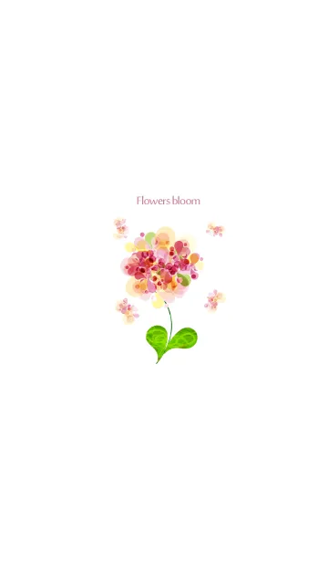 artwork_Flowers bloomのLINE着せ替え