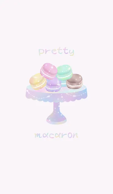 [LINE着せ替え] pretty macaronの画像1
