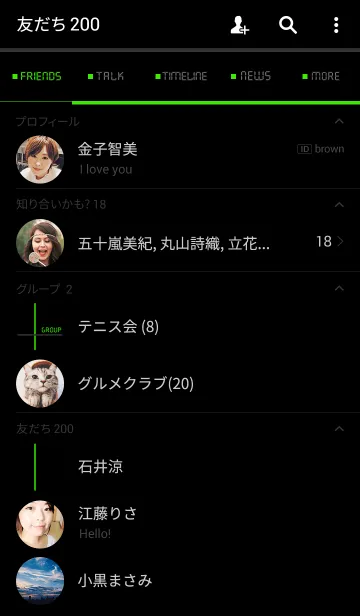 [LINE着せ替え] グリーンラインの画像2