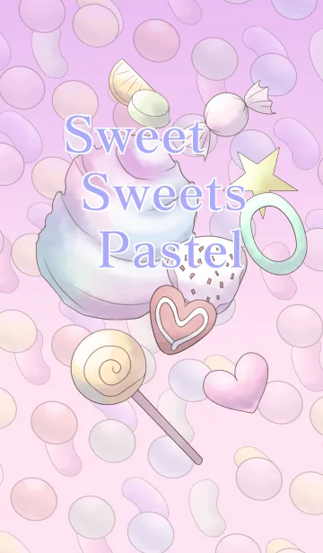 [LINE着せ替え] Sweet Sweets Pastelの画像1