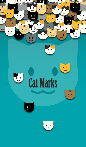 [LINE着せ替え] Cat Marksの画像1