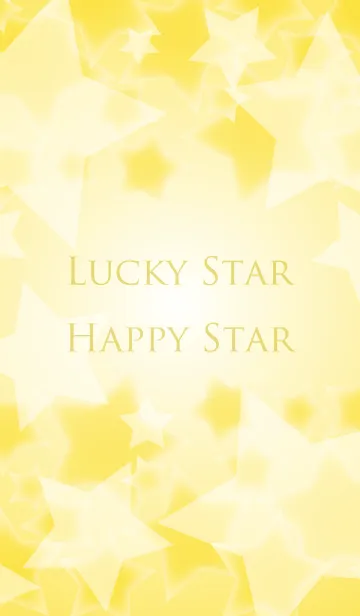 [LINE着せ替え] Lucky Star Happy Starの画像1