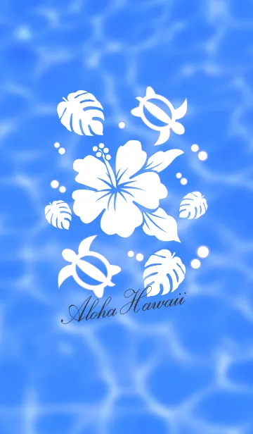 [LINE着せ替え] ALOHA SUMMER 15の画像1