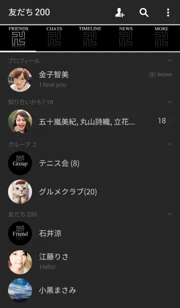 [LINE着せ替え] Reflection MANJIの画像2