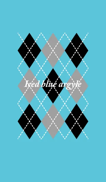 ◆ Iced blue argyle ◆の着せ替えメイン画像