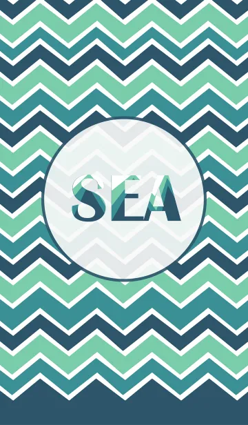[LINE着せ替え] Sea Patternの画像1