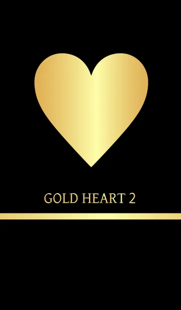 GOLD HEART 2の着せ替えメイン画像