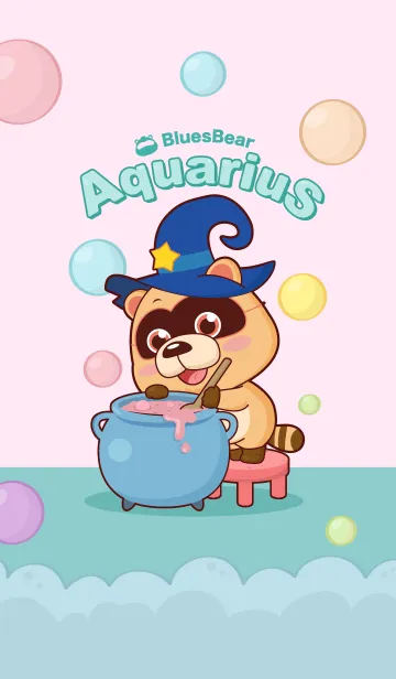 [LINE着せ替え] BluesBear-Aquariusの画像1