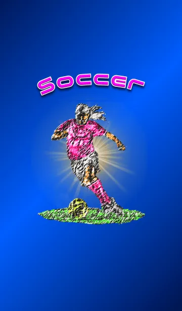 サッカー魂（蹴女バージョン）の着せ替えメイン画像