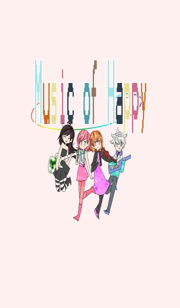 [LINE着せ替え] Music of Happyの画像1