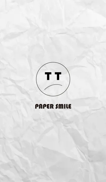 [LINE着せ替え] PAPER SMILE T.Tの画像1