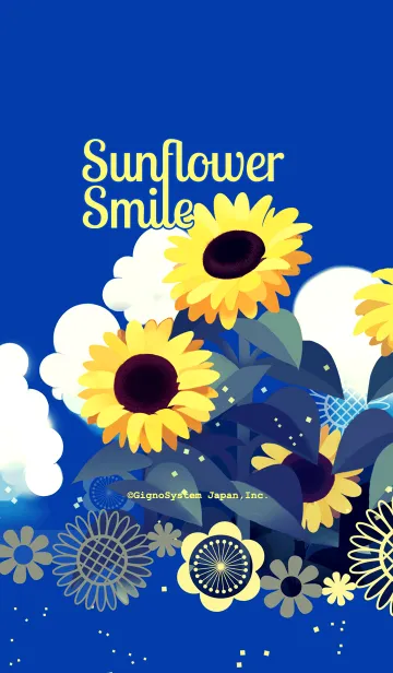 [LINE着せ替え] SUNFLOWER SMILEの画像1