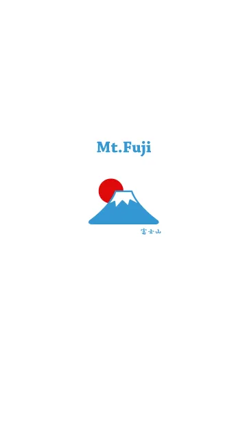 [LINE着せ替え] Mt.Fuji 〜富士山の画像1