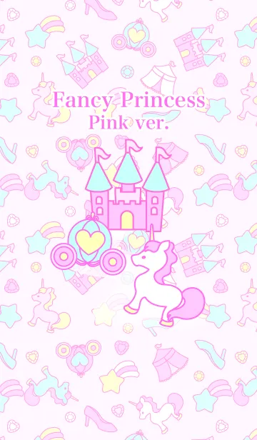 [LINE着せ替え] Fancy Princess！ -Pink ver-の画像1