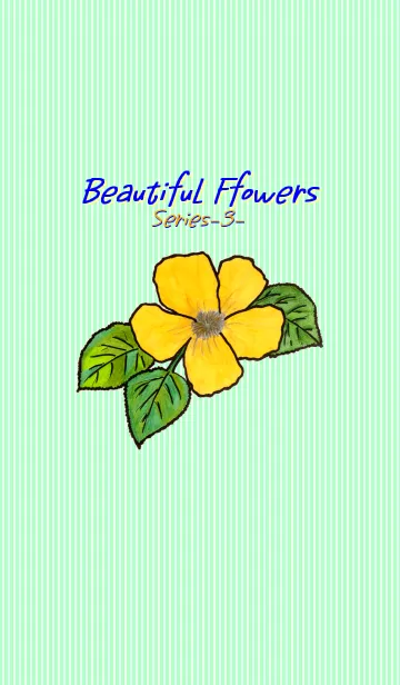 [LINE着せ替え] Beautiful flowers-3-の画像1