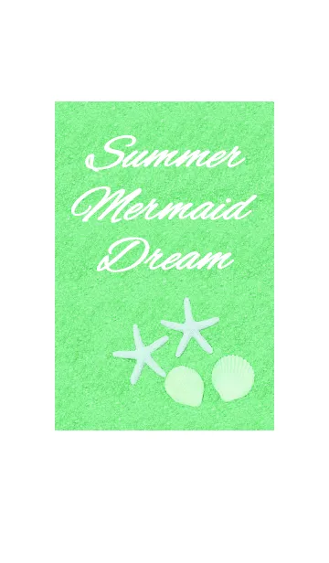 [LINE着せ替え] Summer Mermaid Dream...Greenの画像1