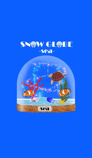 Snow Globe -sea-の着せ替えメイン画像