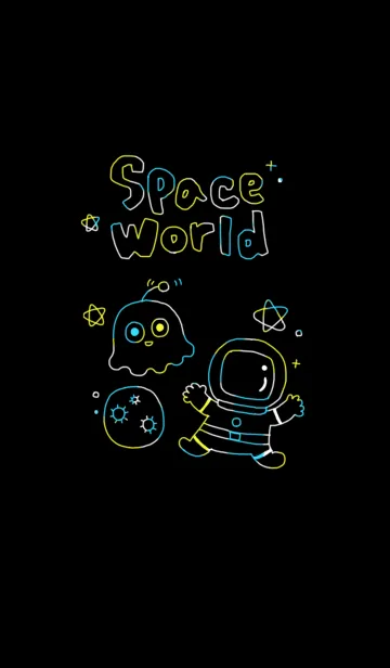 [LINE着せ替え] Space World！！！の画像1