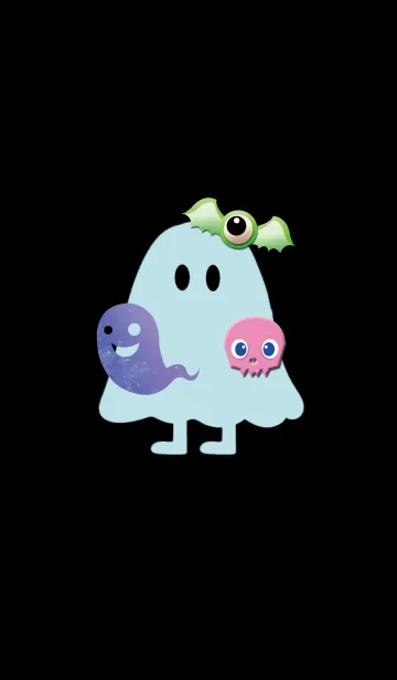 [LINE着せ替え] ホラーな仲間たちの画像1