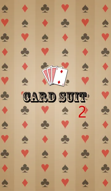 [LINE着せ替え] Card Suit 2の画像1