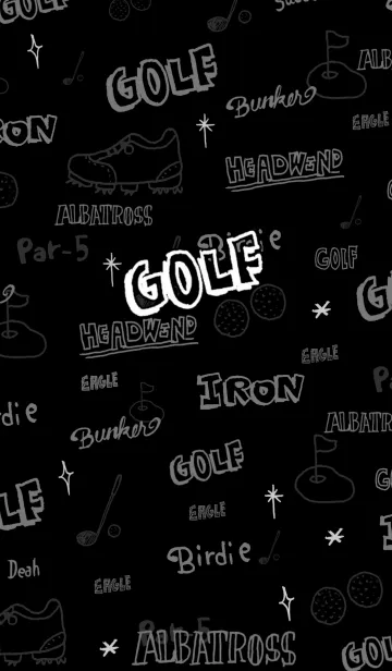 [LINE着せ替え] I LOVE ゴルフ着せ替えの画像1