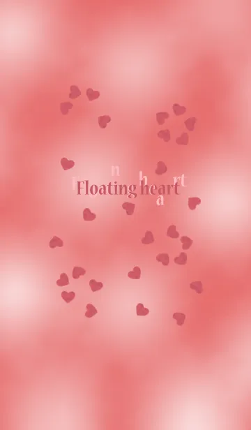 [LINE着せ替え] Floating heart 〜舞い踊るハートの画像1
