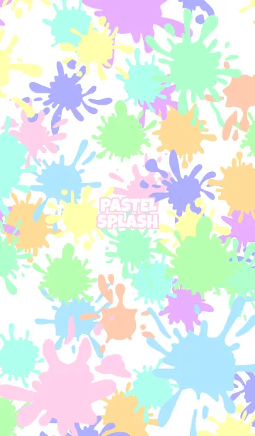 [LINE着せ替え] PASTEL SPLASHの画像1