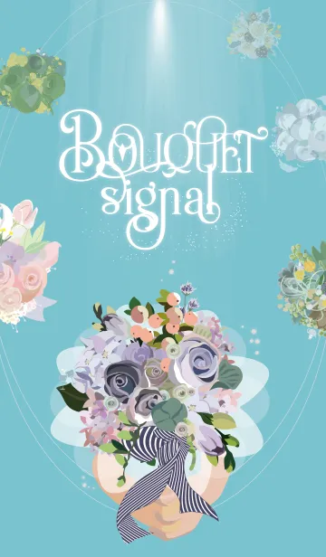 [LINE着せ替え] Bouquet Signalの画像1