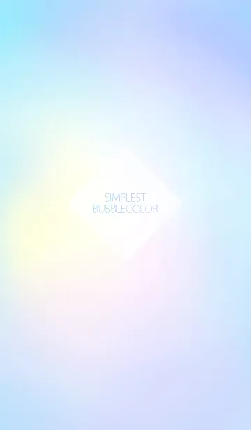 SIMPLEST BUBBLECOLORの着せ替えメイン画像
