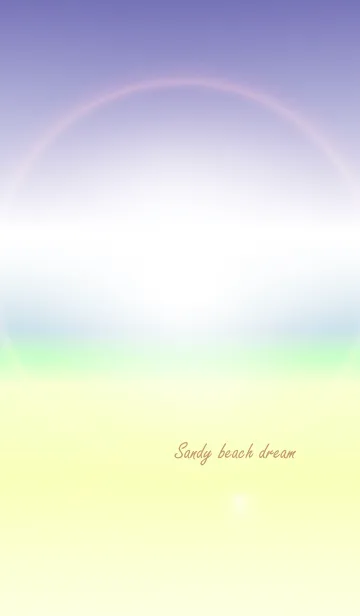[LINE着せ替え] Sandy beach dreamの画像1