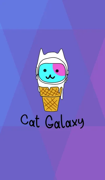 [LINE着せ替え] Cat Galaxyの画像1