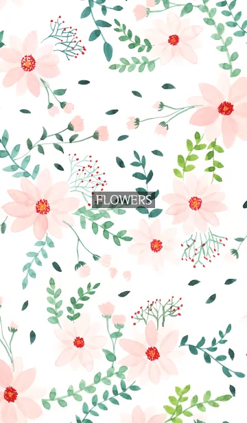 water color flowers_231の着せ替えメイン画像