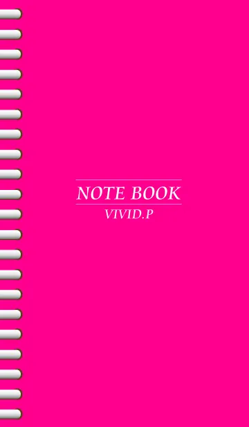 [LINE着せ替え] NOTEBOOK-VIVID.P-の画像1
