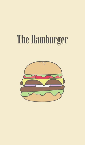 [LINE着せ替え] The Hamburgerの画像1