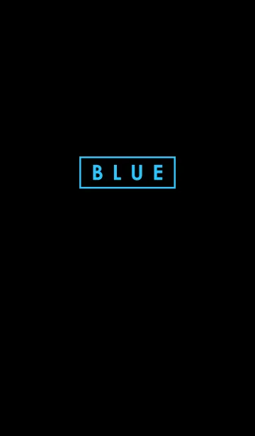 [LINE着せ替え] Blue in Black IIIの画像1