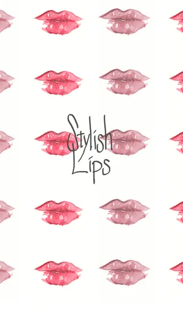 [LINE着せ替え] stylish lips2の画像1