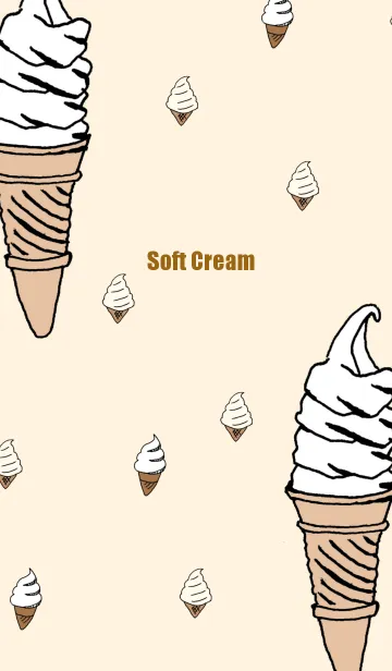 [LINE着せ替え] ソフトクリームが好きな人の為にの画像1